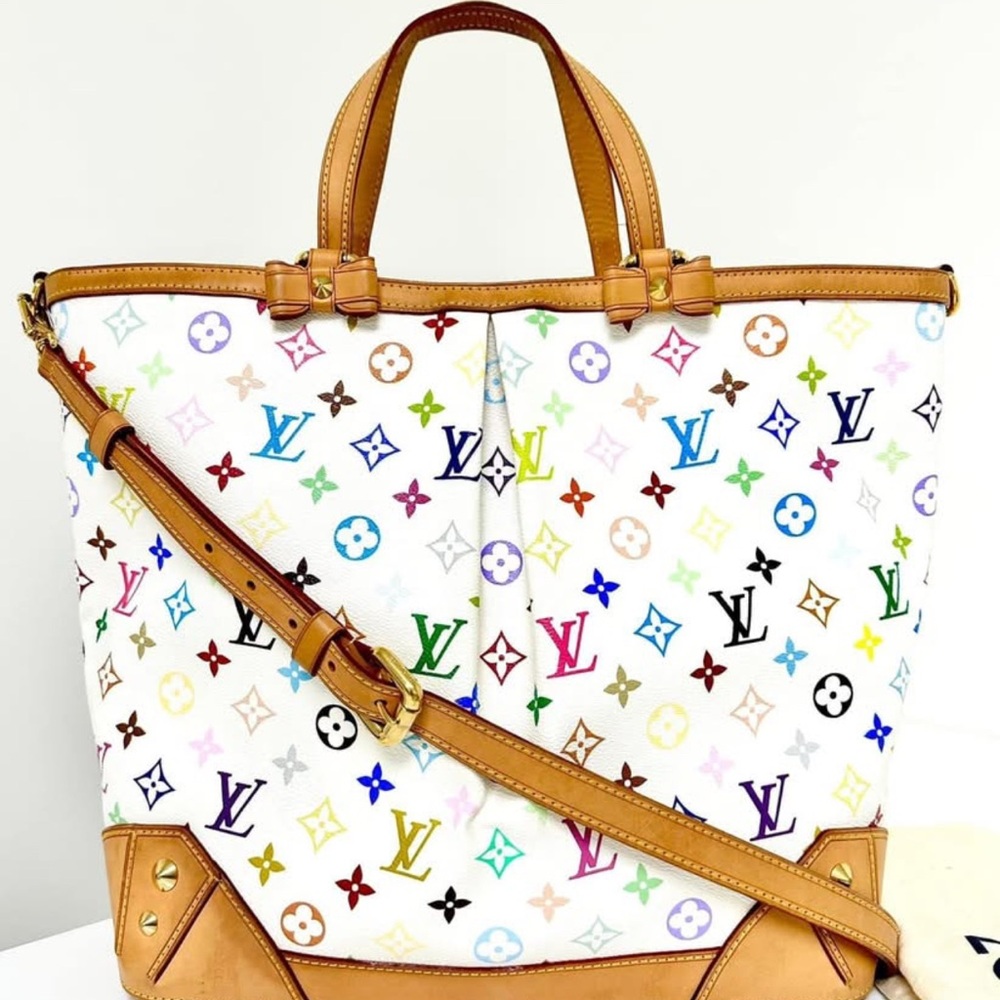 SOLD Louis Vuitton Multicolor Monogram Sharleen GM Tote Bag